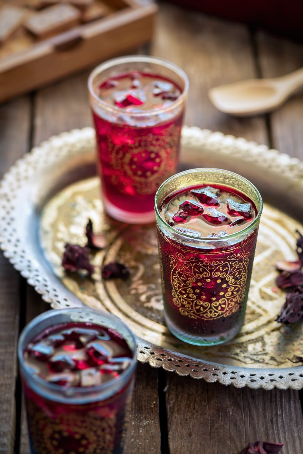 Pomegranate Cosmos valentine's day drinks